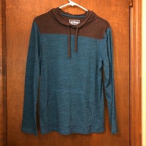 Long Sleeve Hooded Shirt.